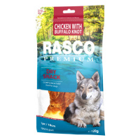 Pochoutka Rasco Premium uzel bůvolí s kuřecím masem 120g