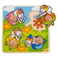 Bigjigs Toys Vkládací puzzle víly