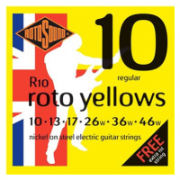 Rotosound R10 Roto Yellows