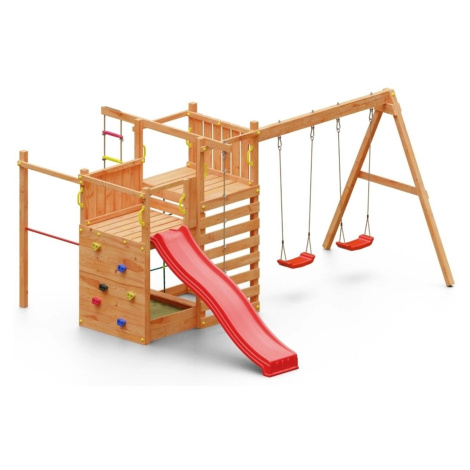 MARIMEX Dětské hřiště Play 021 + červená skluzavka