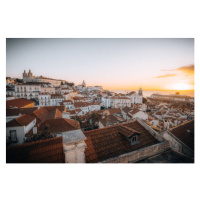 Fotografie High angle view of buildings in, Hugh Curtis / 500px, 40 × 26.7 cm