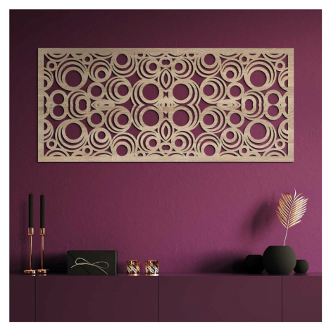 Velký abstraktní obraz - Kruhy DUBLEZ