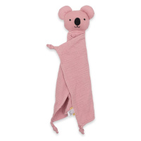 Usínáček mušelínový New Baby Koala pink