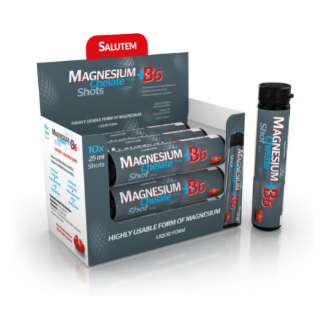 Magnesium Chelate+B6 cherry ampule 10x25ml SALUTEM Pharma