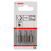 BOSCH šroubovací bity Torx Extra-Hart T8 25mm (3 ks)