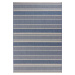 Modrý venkovní koberec NORTHRUGS Strap, 160 x 230 cm
