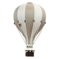 Super balloon Dekorační horkovzdušný balón běžová - S-28cm x 16cm