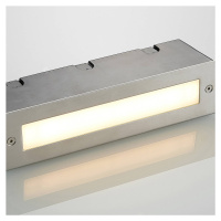 Lucande Nástěnné svítidlo LED Roni, nerezová ocel, 27 cm