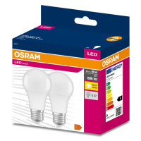 2PAK LED žárovka LED E27 A60 8,5W = 60W 806lm 2700K Teplá 200° OSRAM VALUE