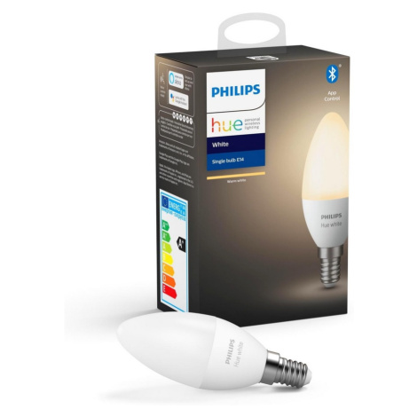 LED Stmívatelná žárovka Philips Hue WHITE E14/5,5W/230V 2700K 871869967121100