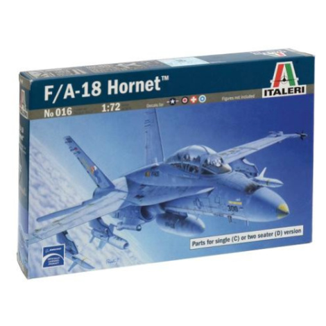 Model Kit letadlo 0016 - F/A-18C/D WILD WEASEL (1:72) Italeri