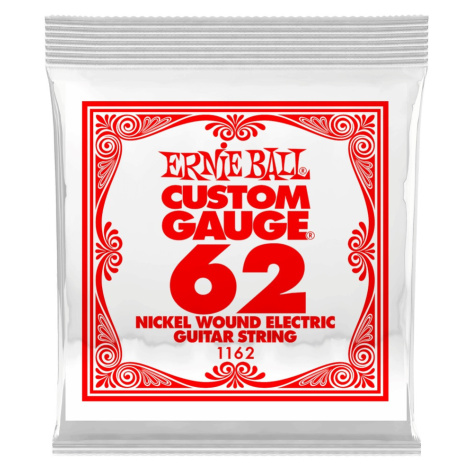 Ernie Ball 1162 Nickel Wound Single .062