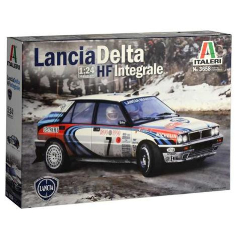 Model Kit auto 3658 - Lancia Delta HF Integrale (1:24) Italeri