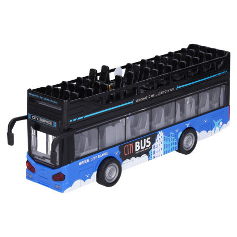 Autobus dvoupatrový vyhlídkový s efekty 28 cm Wiky