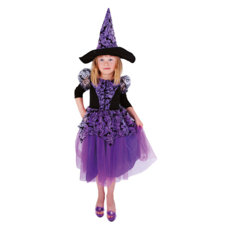 Rappa čarodějnice fialová čarodějnice / Halloween