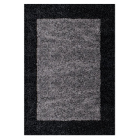 Ayyildiz koberce Kusový koberec Life Shaggy 1503 anthracit - 100x200 cm