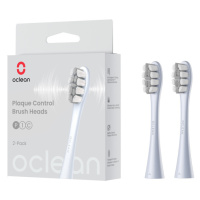 OCLEAN Plaque Control Medium Náhradní hlavice P1C9-X Stříbrné 2 kusy