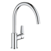 Dřezová baterie Grohe BauEdge 2020 s otočným ramínkem chrom 31233001