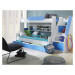ArtBed Dětská patrová postel SEGAN Barva: Modrá