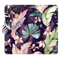 iSaprio flip pouzdro Flower Pattern 08 pro Samsung Galaxy A40