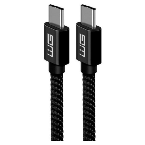 Kabel WG USB-C na USB-C, 2m, černá Winner Group
