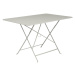 Fermob Skládací stolek BISTRO 117x77 cm - Jílová šedá (jemná struktura)