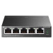 TP-Link Easy Smart switch TL-SG105MPE (5xGbE, 4xPoE+, 120W, fanless)