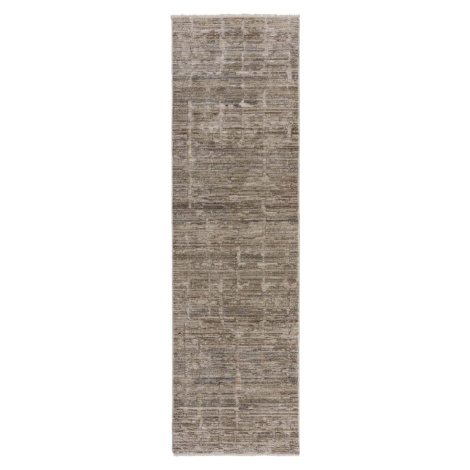 Béžový běhoun 66x300 cm Matilda Abstract – Flair Rugs