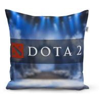 Sablio Polštář DOTA 2 Modrá - 50x50 cm