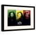 Obraz na zeď - Bob Marley - Tricolour Smoke, 40x30 cm