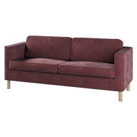 Dekoria Potah na pohovku Pärup pro 3 místa, bordó, 206 x 80 x 86, Velvet, 704-26