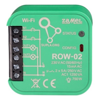 Wi-Fi spínací relé Zamel Supla ROW-02 do krabice