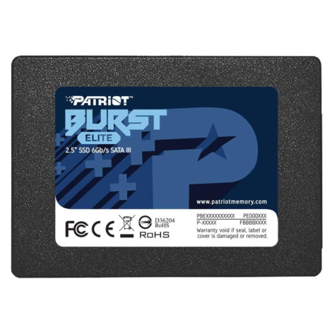 PATRIOT Burst Elite/1,9TB/SSD/2.5"/SATA/3R