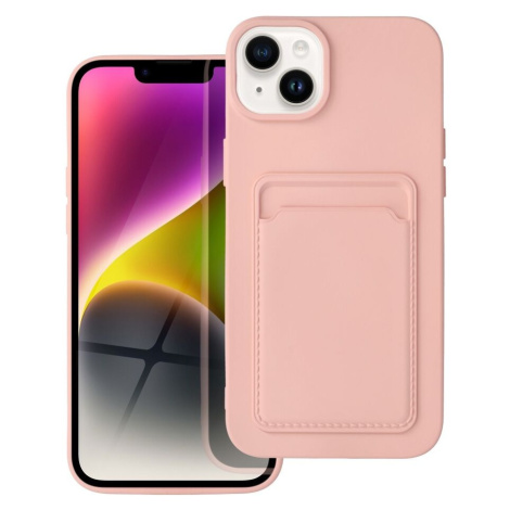Smarty Card kryt iPhone 14 Plus růžový