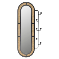 Nástěnné zrcadlo s věšákem 55x120 cm Aida – White Label