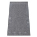 Kusový koberec Zara 11 šedý 120 × 170 cm oboustranný