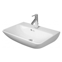 DURAVIT ME by Starck Umyvadlo 60x40 cm, s přepadem, s otvorem pro baterii, bílá 2343600000