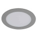 HEITRONIC LED Panel LYON 168mm 12W kruhové stříbrná stmívatelné 230V AC 3000K 500159