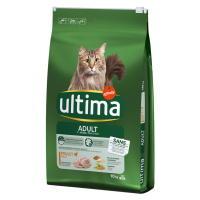 Ultima Cat granule, 8 + 2 kg / 6,5 + 1 kg zdarma - Ultima Cat Adult Chicken- (10 kg)