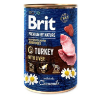 Brit Premium by Nature Turkey with Liver 6 × 400 g