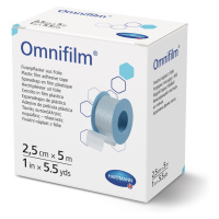 NÁPLAST HYPOALERGENNÍ OMNIFILM 2,5CMX5M,1KS