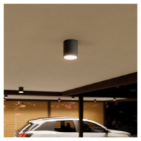 Lucande Kulatý LED venkovní stropní reflektor Meret, IP54