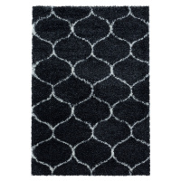 Ayyildiz koberce Kusový koberec Salsa Shaggy 3201 anthrazit - 200x290 cm
