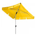 Balkónový naklápěcí slunečník Doppler ACTIVE 180 x 120 cm, žlutá DP470520811