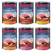 Rocco Classic Pork 24 x 400g - výhodné balení - míchané balení (6 druhů)