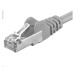 PREMIUMCORD Patch kabel CAT6a S-FTP, RJ45-RJ45, AWG 26/7 7m šedá