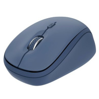 Trust Yvi+ Multi-Device Wireless-Bluetooth Silent Mouse, modrá