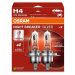 OSRAM H4 12V 60/55W P43t NIGHT BREAKER SILVER +100% 2ks 64193NBS-2HB