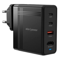 AlzaPower H100 Docking Station + PD Charge 74W černá