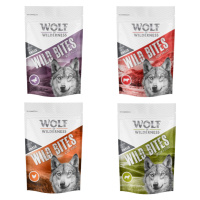 Wolf of Wilderness Snack - Wild Bites Mix - 4dílný mix: Kuřecí, kachní, jehněčí, hovězí (720 g)